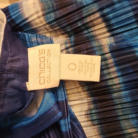 Chico's collection long sleeve top women's size 0 - Picture 4 of 6